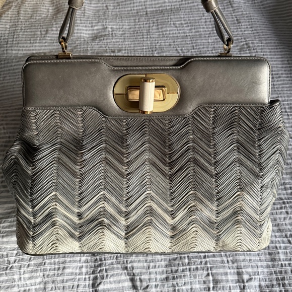 BVLGARI Handbags - Bulgari Handbag with Crossbody Strap
